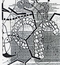 Immunological Art Messanger Inteleukine 2 by Gaetano Brundu, 1986